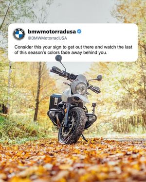 Image post by @bmwmotorradusa on Instagram