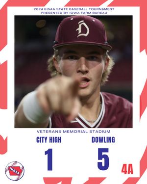 Image post by @IHSAA on Twitter