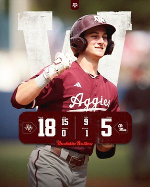 Image post by @aggiebaseball on Instagram
