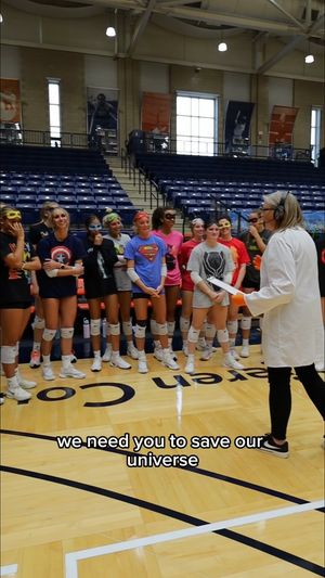 Video post by @hopecollegevolleyball on Facebook