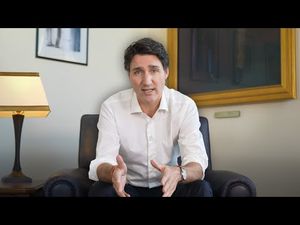 Video post by @JustinTrudeau on YouTube