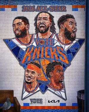 Image post by @nyknicks on Twitter
