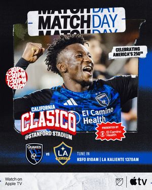 Image post by @sjearthquakes on Instagram