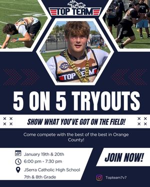 Image post by @topteam7v7 on Instagram