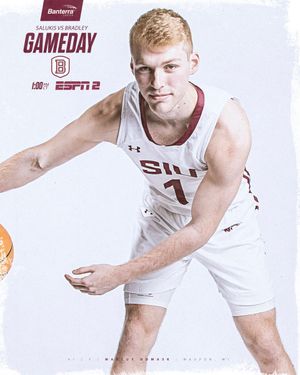Image post by @SIU_Basketball on Twitter