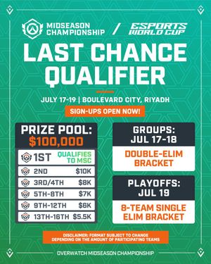 Image post by @OW_Esports on Twitter