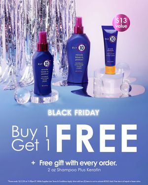 Image post by @itsa10haircare on Instagram