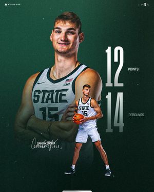 Image post by @michiganstatebasketball on Instagram