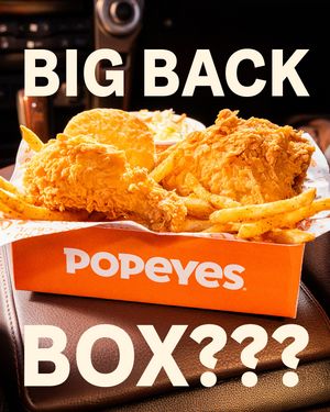 Image post by @popeyes on Instagram