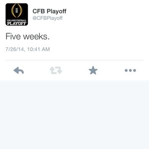 Image post by @cfbplayoff on Instagram