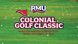 Image post by @RMUAthletics on Facebook