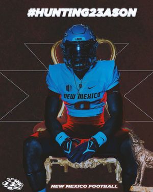 Image post by @UNMLoboFB on Twitter