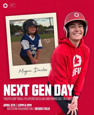 Image post by @sfu_softball on Instagram