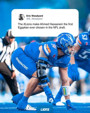 Image post by @Lions on Twitter