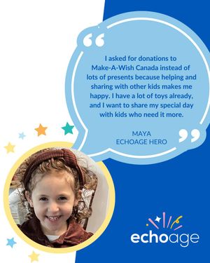 Image post by @makeawish_canada on Instagram