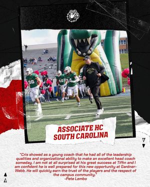 Image post by @gwufootball on Instagram