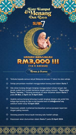 Video post by @suriamalaysia on TikTok