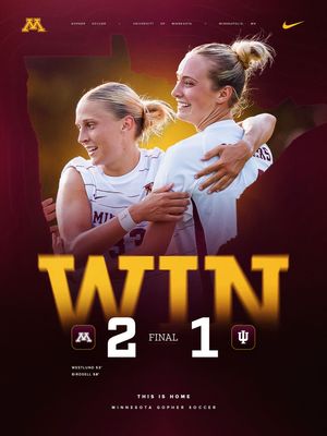Image post by @gophersoccer on Instagram