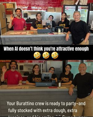 Image post by @burattinopizza on Instagram