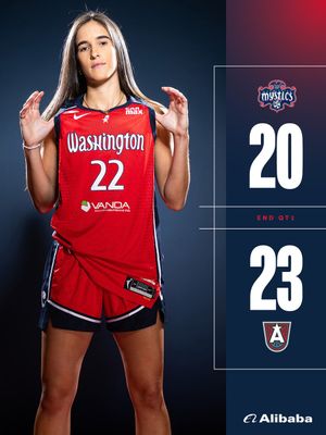 Image post by @WashMystics on Twitter/X