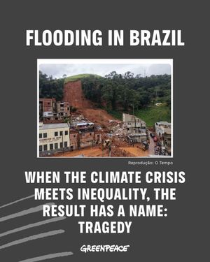 Image post by @greenpeace on Instagram