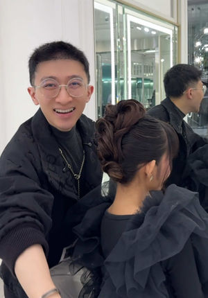 Video post by @budiputrahair on TikTok