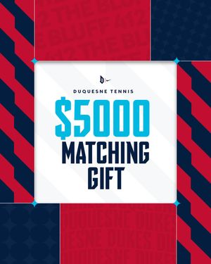 Image post by @duquesnetennis on Instagram