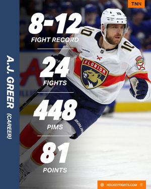 Image post by @hockeyfights on Instagram