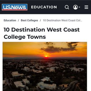 Image post by @thecollegetourtv on Instagram