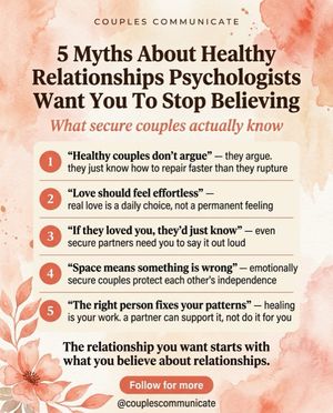 Image post by @couplescommunicate on Instagram