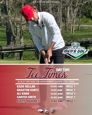 Image post by @ballstatemengolf on Instagram