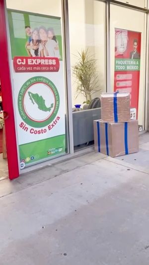 Video post by @cjexpress.paqueteria on Facebook