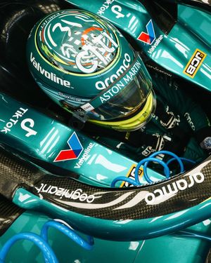 Image post by @astonmartinf1 on Instagram