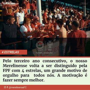 Image post by @merelinenseFC on Facebook