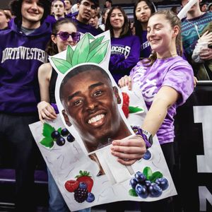 Image post by @NUMensBball on Twitter