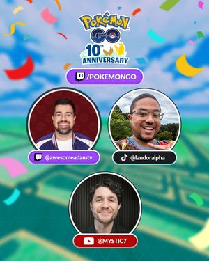 Image post by @pokemongoapp on Instagram
