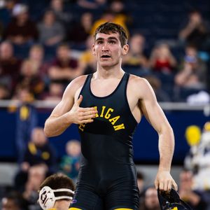 Image post by @umichwrestling on Instagram