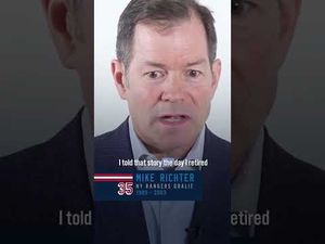 Video post by @nyrangers on YouTube