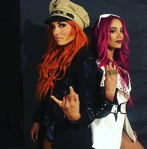 Image post by @beckylynchwwe on Instagram