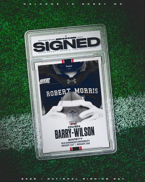 Image post by @rmu_football on Instagram