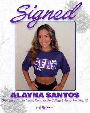 Image post by @sfa_cheer_ on Instagram