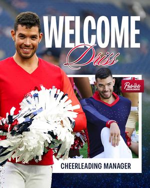 Image post by @patriotscheerleaders on Instagram