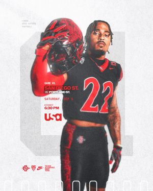 Image post by @aztecfootball on Instagram