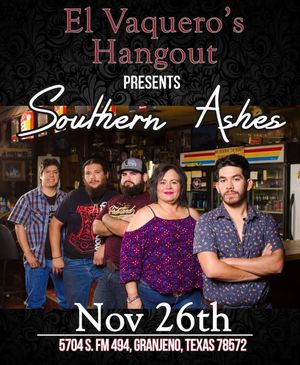 Image post by @SouthernAshesMusic on Facebook