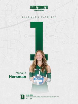 Image post by @dartmouthvball on Instagram
