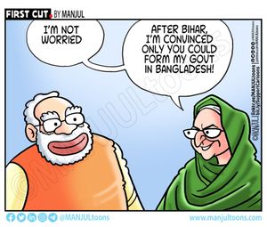 Image post by @manjultoons on Instagram