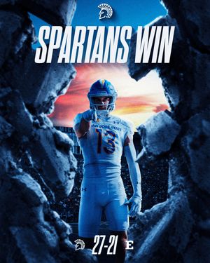 Image post by @sanjosestatefb on Instagram