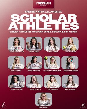 Image post by @fordham_softball on Instagram