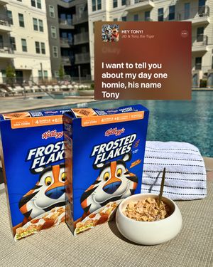 Image post by @kelloggsfrostedflakes on Instagram