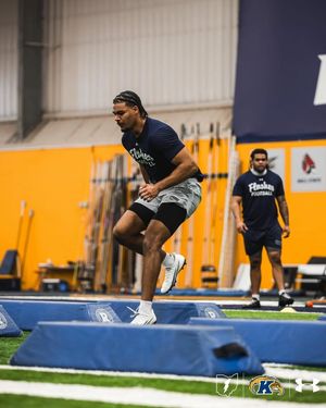 Image post by @KentStFootball on Facebook